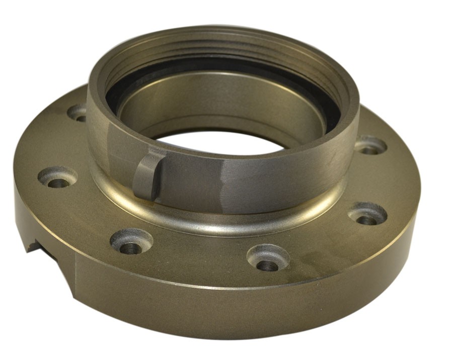 BVF, 5 Butterfly Valve  Female Flange Only W/5 National Standard Thread (NST) Rockerlug Swivel