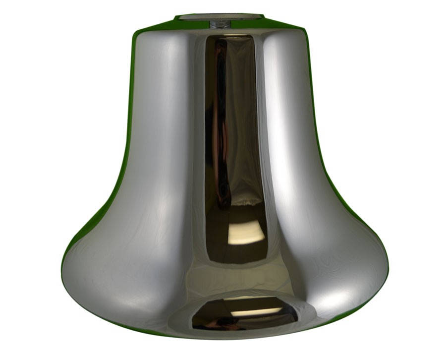 FB12, 12 inch Fire Bell Brass Chrome Plated