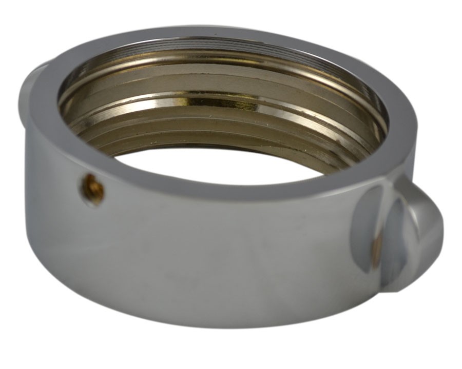 Female Swivel, 3 National Standard Thread (NST) Swivel Only Rockerlug Brass Chrome Plated with Ball Bearings