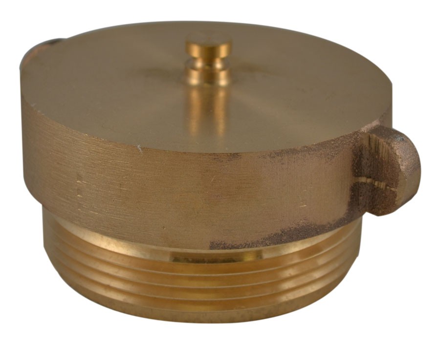HP29, 5 Customer Thread Male Plug without chain Rockerlug Brass