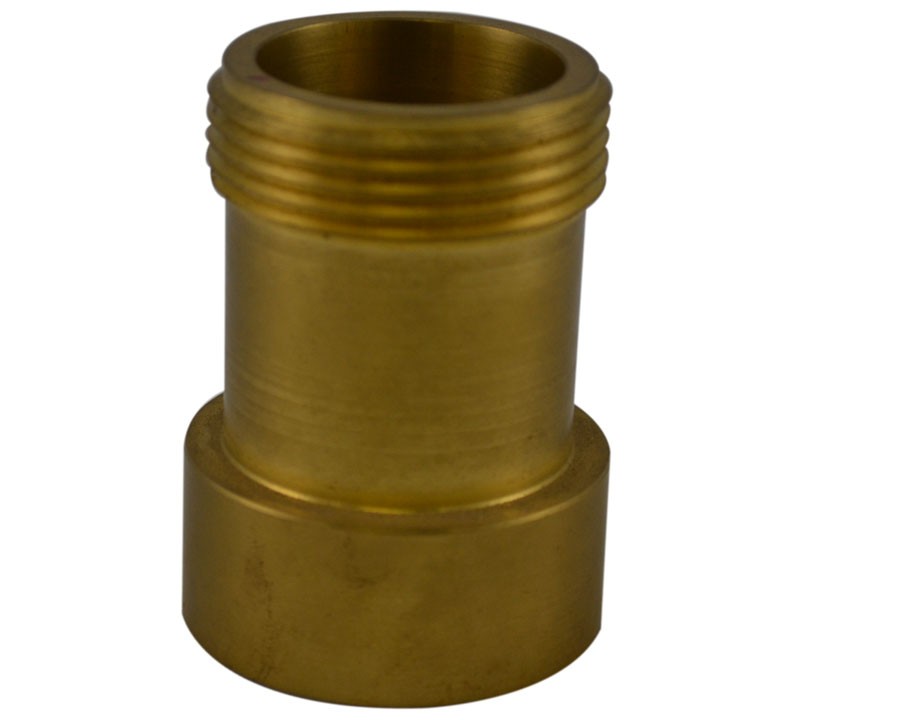 IL35, 2.5 National Pipe Thread Female X 2.5 National Standard Thread (NST)T M 4   Brass, Internal Lug Bushing