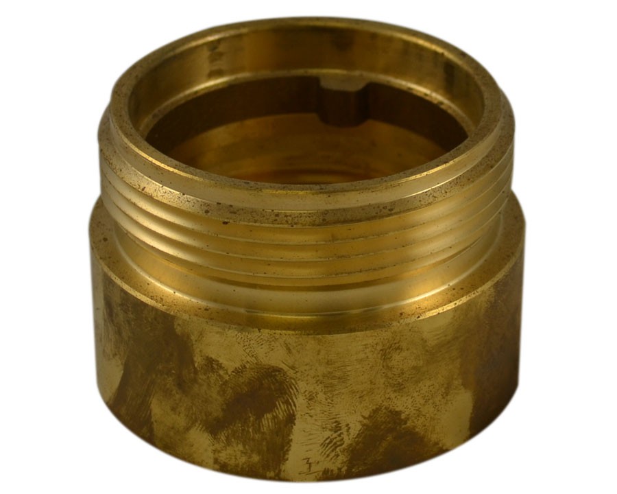 IL35, 2.5 National Pipe Thread Female X 2.5 Customer Thread Male Brass, Internal Lug Bushing