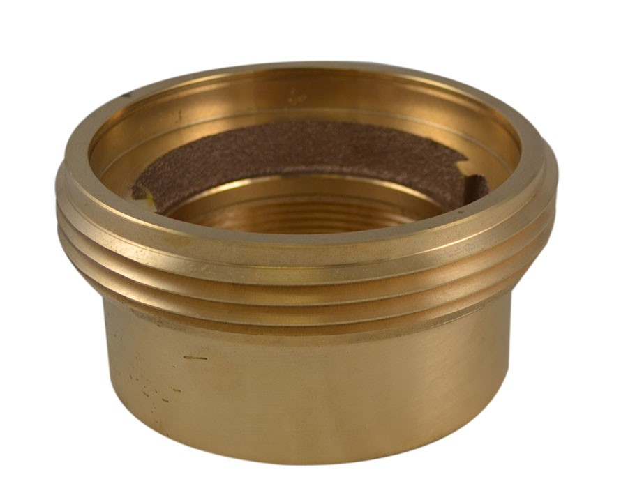 IL35, 4.5 National Pipe Thread Female X 4.5 National Standard Thread (NST) Male Brass, Internal Lug Bushing