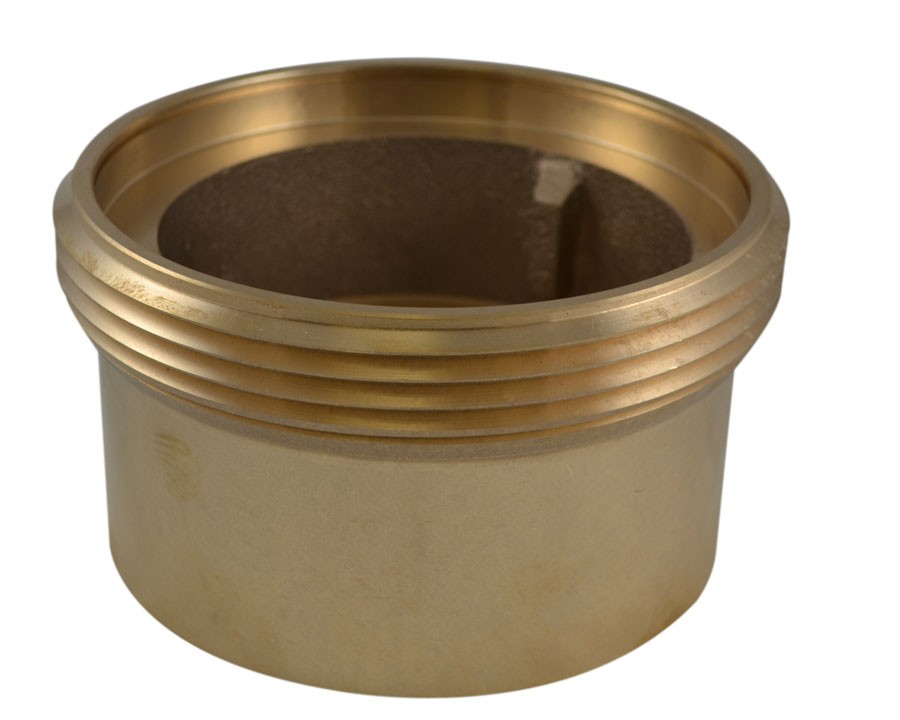 IL35, 5 National Pipe Thread Female X 6 National Standard Thread (NST) Male Brass, Internal Lug Bushing