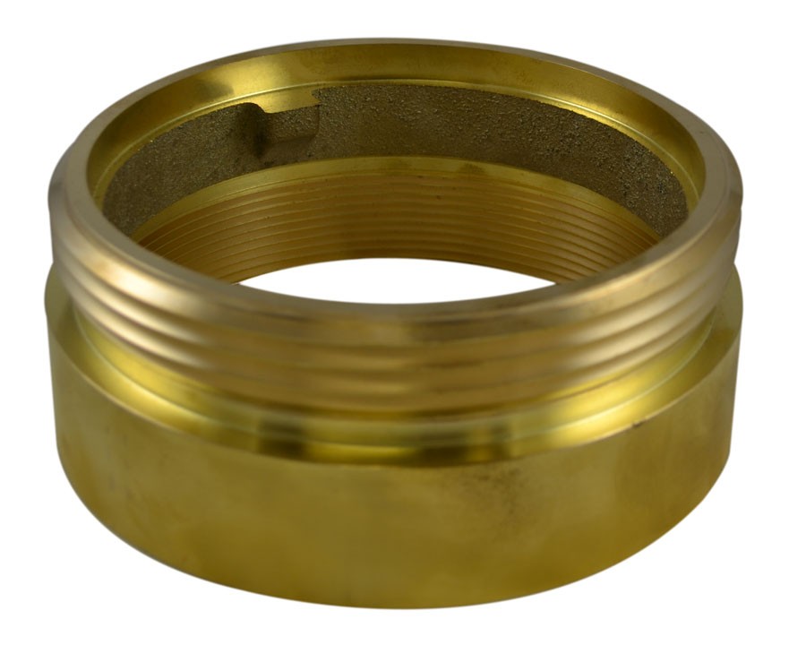 IL35, 6 National Pipe Thread Female X 5 National Standard Thread (NST) Male Brass, Internal Lug Bushing