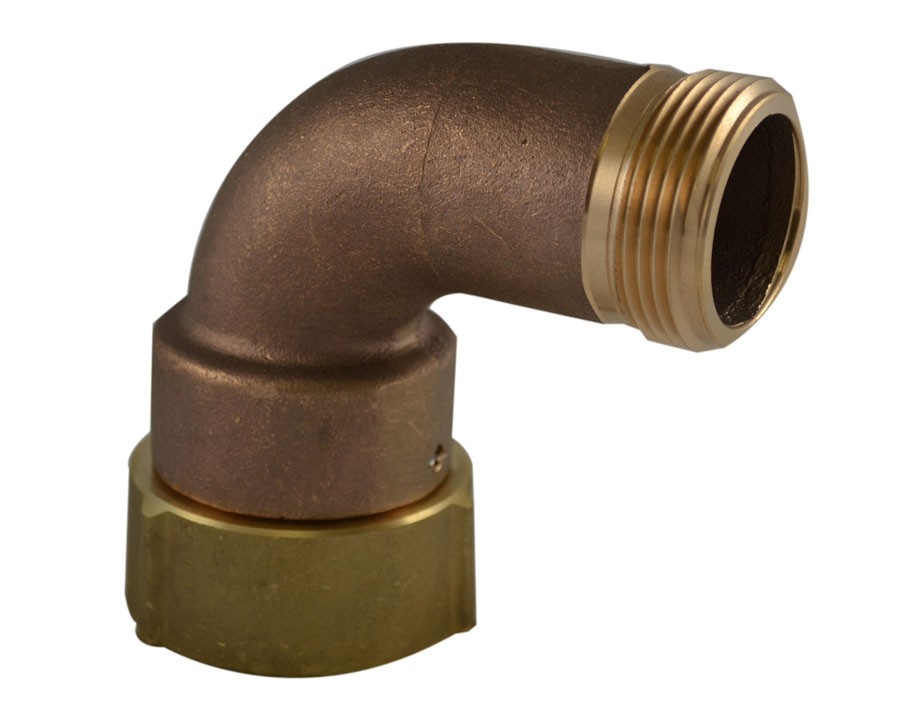 MDE77, 1.5 National Pipe Thread (NPT) Free Swivel X 1.5 National Standard Thread (NST) Male