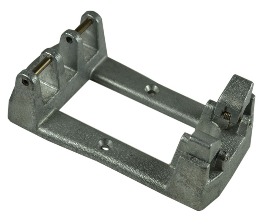 WH76, 2 Wrench Holder Bracket Only Zinc, Equipment Mounting Bracket