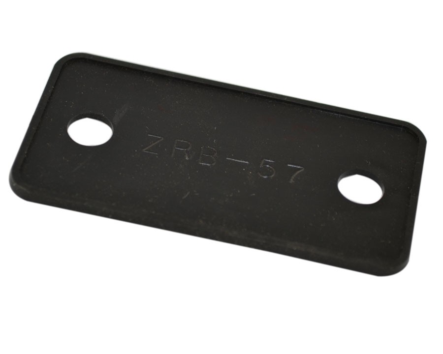 ZRB57, Gasket for ZRB57 and ZRB57C Rail Brackets, Gasket