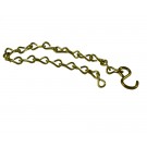 12 inch Long Jack Chain with S hook