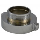 A37, 4 National Standard (NST) Female X 4.5 National Standard (NST) Male ADAPTER, PL Brass Chrome Plated, Rockerlug Tested to 500 psi
