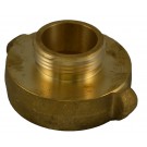 A37, 3.5 National Standard (NST) Female X 3 National Standard (NST) Male Adapter Brass, Rockerlug Tested to 500 psi