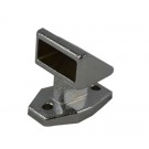 CHR55Z, Crowbar Holder Foot Bracket Only for Raised Style Chrome Plated Zinc