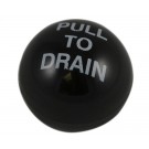 DV72, Knob Only for DV72 Drain Valve, Pull to Drain