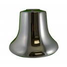 FB12, 12 inch Fire Bell Brass Chrome Plated