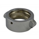 Female Swivel, 1.5 Customer Thread Rockerlug Swivel Brass Chrome Plated with Ball Bearings & with Washer