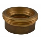 HCB71, 2.5 Customer Thread Female X 2.5 Customer Thread Male Hydrant Conversion Bushing Brass, Rockerlug