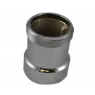 IL35, 2.5 National Pipe Thread Female X 2.5 National Standard Thread (NST)T M 4   Brass Chrome Plated, Internal Lug Bushing