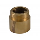 IL35, 2 National Pipe Thread Female X 1.5 National Standard Thread (NST)T M IL ING  Brass, Internal Lug Bushing