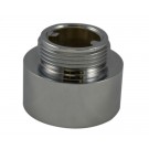 IL35, 2 National Pipe Thread Female X 1.5 Customer Thread M IL ING  Brass Chrome Plated, Internal Lug Bushing