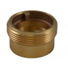 IL35, 2 National Pipe Thread Female X 2.5 National Standard Thread (NST) Male Brass, Internal Lug Bushing