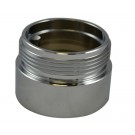 IL35, 2.5 National Pipe Thread Female X 2.5 Customer Thread Male Brass Chrome Plated, Internal Lug Bushing