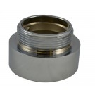 IL35, 3 National Pipe Thread Female X 2.5 National Standard Thread (NST) Male Brass Chrome Plated, Internal Lug Bushing