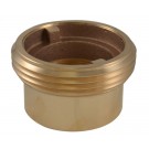 IL35, 3 National Pipe Thread Female X 4 National Standard Thread (NST) Male Brass, Internal Lug Bushing