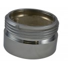 IL35, 3.5 National Pipe Thread Female X 4 National Standard Thread (NST)T  Brass Chrome Plated, Internal Lug Bushing