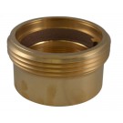 IL35, 4 National Pipe Thread Female X 4.5 National Standard Thread (NST) Male Brass, Internal Lug Bushing