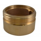 IL35, 4 National Pipe Thread Female X 5 National Standard Thread (NST) Male Brass, Internal Lug Bushing