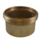 IL35, 4.5 National Pipe Thread Female X 5 National Standard Thread (NST) Male Brass, Internal Lug Bushing