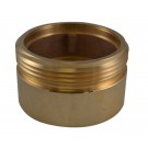 IL35, 5 National Pipe Thread Female X 4.5 National Standard Thread (NST) Male Brass, Internal Lug Bushing