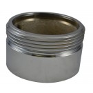 IL35, 5 National Pipe Thread Female X 5 National Standard Thread (NST) Male Brass Chrome Plated, Internal Lug Bushing