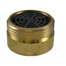 IL35S, 4 National Pipe Thread Female X 4 National Standard Thread (NST) Male Brass, Internal Lug Bushing with Screen