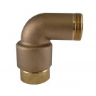 MDE77, 2.5 National Pipe Thread (NPT) Free Swivel X 2.5 National Standard Thread (NST) Male