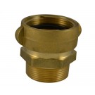 SA39, 2.5 National Standard Thread (NST) Swivel X 3 Male Adapter Brass, 