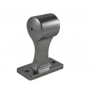 ZRB57, Rail Bracket Center Mount Special Zinc Chrome Plated with Finger Sleeves, Handrail Bracket