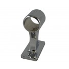 ZRB57, Rail Bracket Center Mount Zinc Chrome Plated, Handrail Bracket