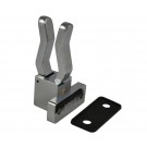 ZSMA52, Axe Handle Bracket Side Mount Zinc Chrome Plated, Equipment Mounting Bracket